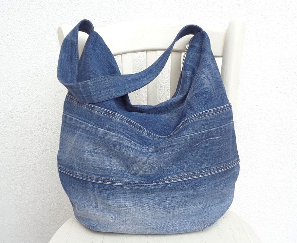 Handles and shoulder straps - Make it in denim