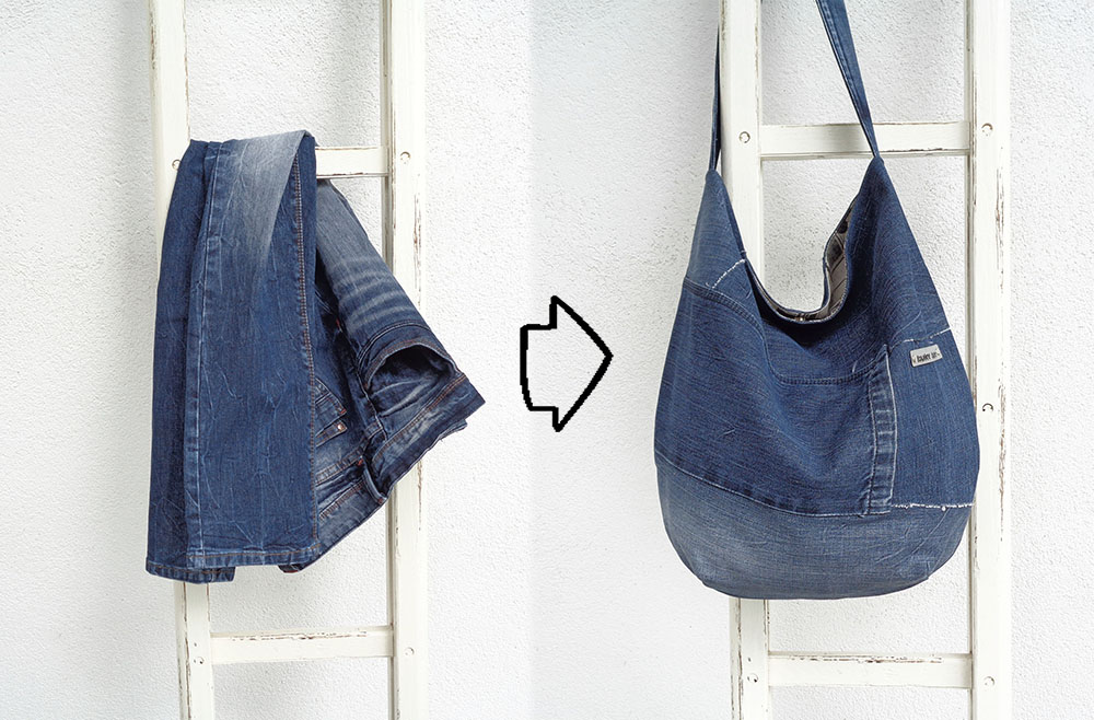 A shoulder bag that's really cool and so easy to make 