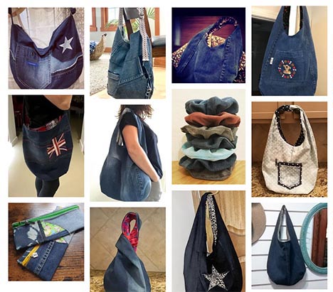 Patchwork Detail Denim / Random Selection main image 1
