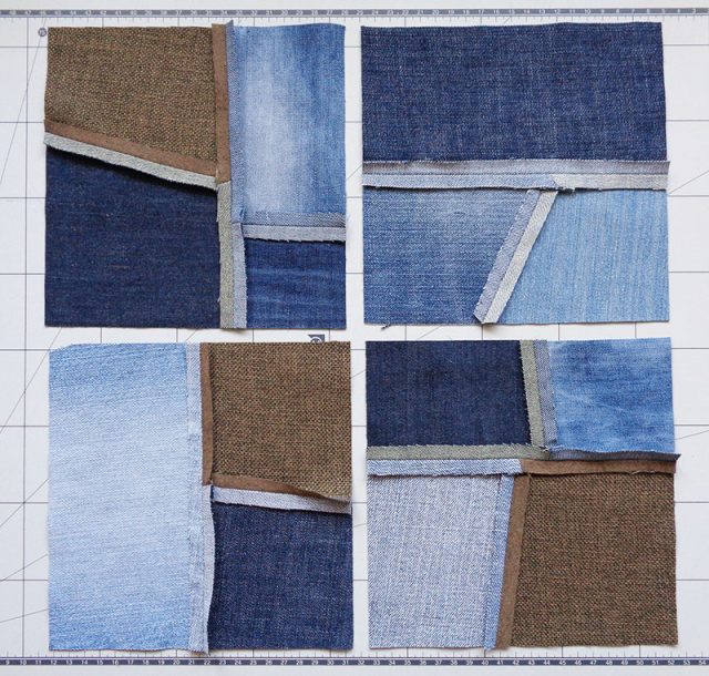 Reverse patchwork - Make it in denim