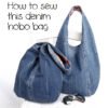 Classic hobo bag - Make it in denim