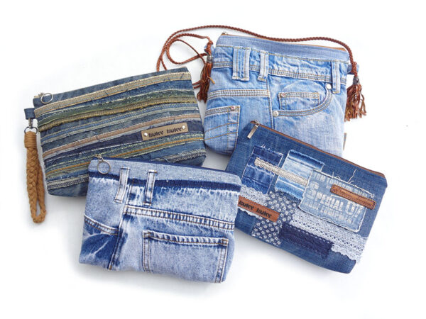 Zipped pouch pattern and tutorial download