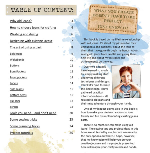 E-book Sewing from old jeans - Image 3