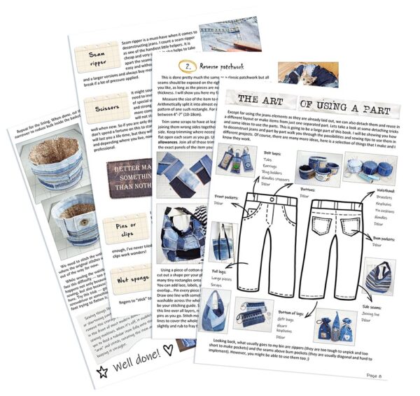 E-book Sewing from old jeans
