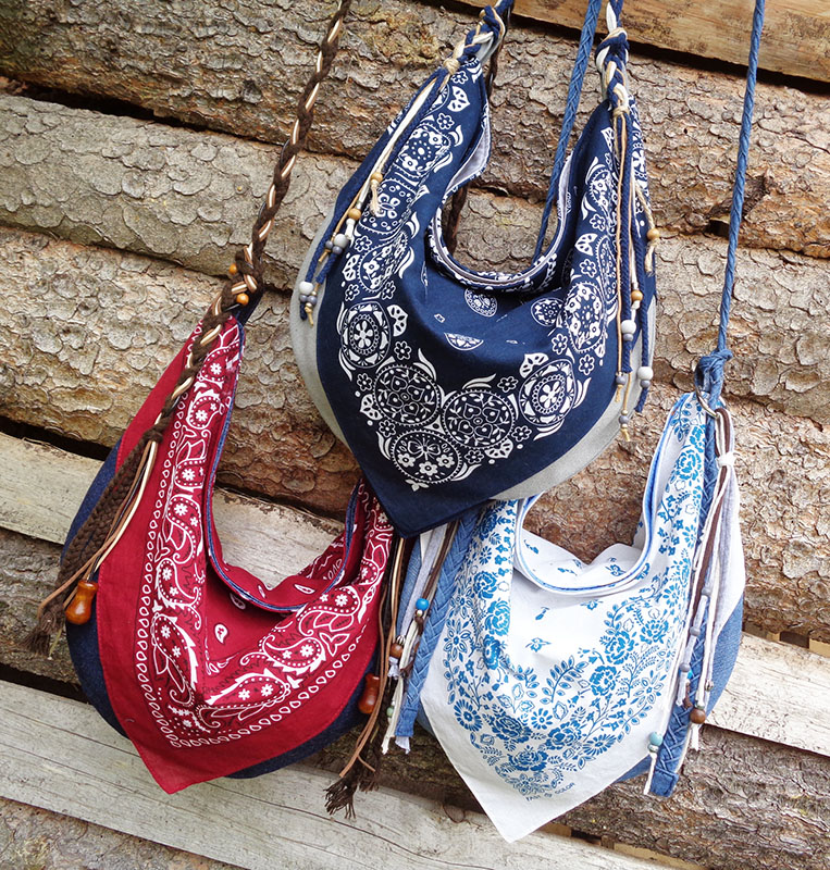 Bandana bag pattern and tutorial download - Image 3