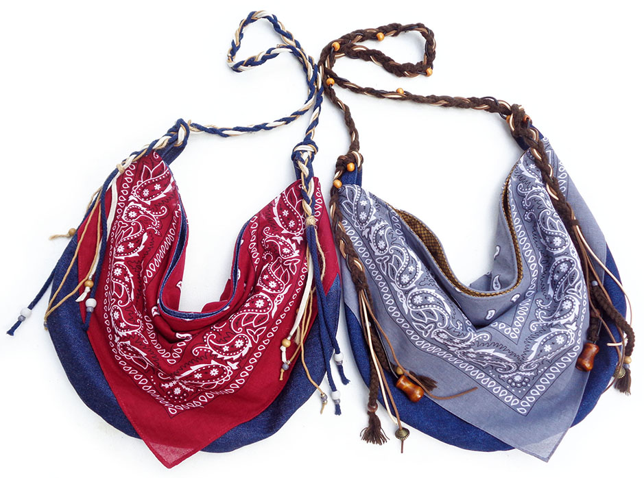 Bandana bag pattern and tutorial download