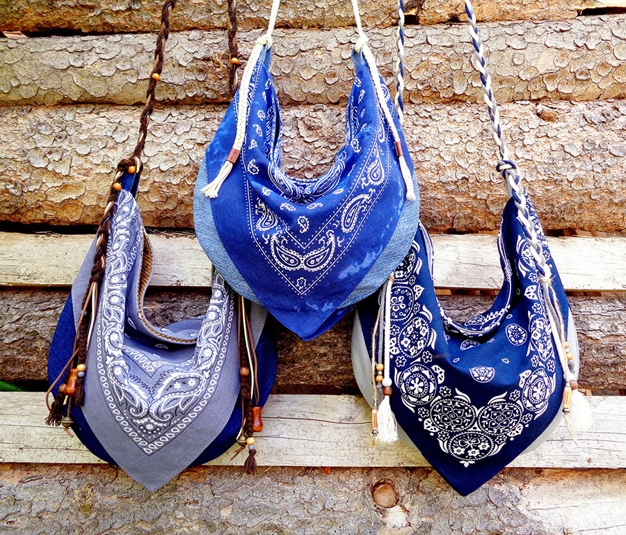 Bandana bag pattern and tutorial download - Image 2