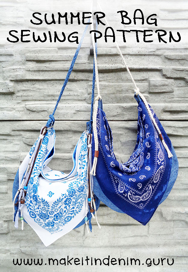 How to make a purse with bandana